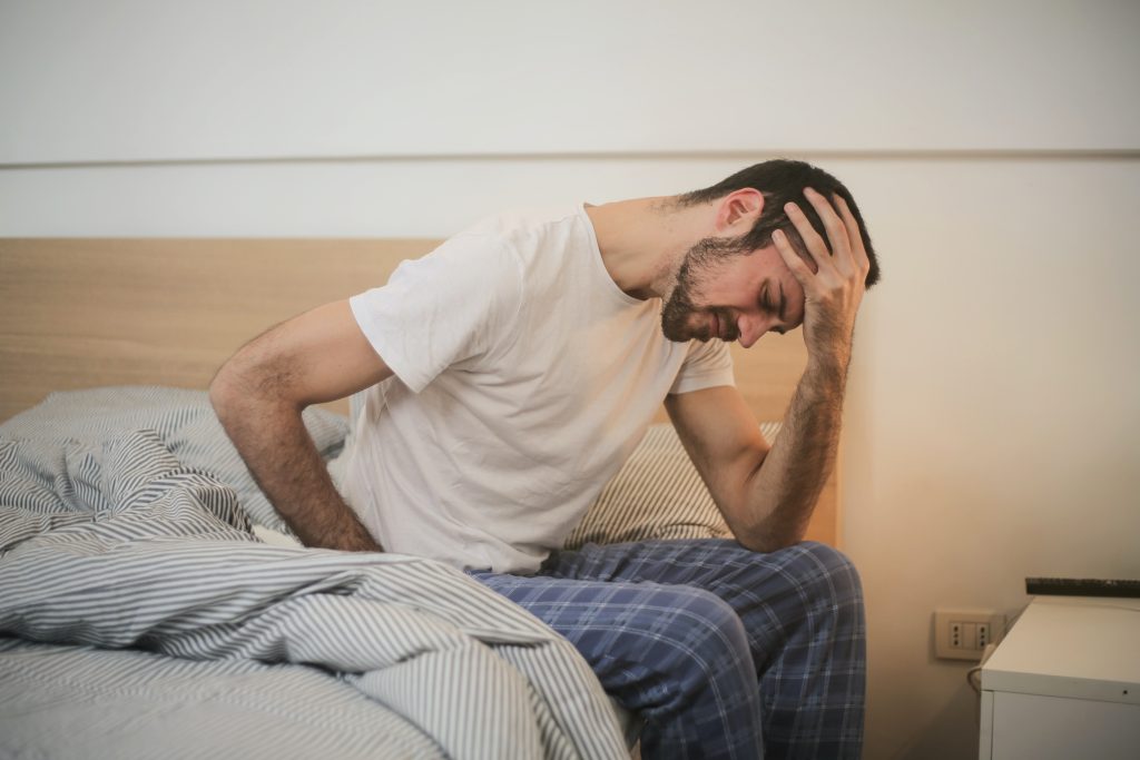 Man struggling with long term sickness