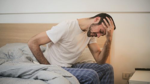 Man struggling with long term sickness