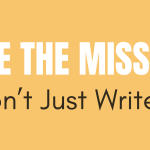 Live the Mission Don't Just Write It